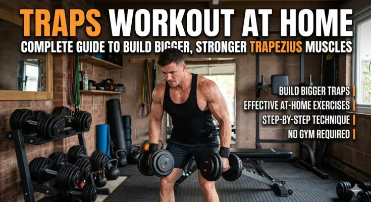 Traps Workout at Home: Complete Guide to Build Bigger, Stronger Trapezius Muscles